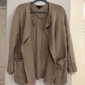Tan cardigan